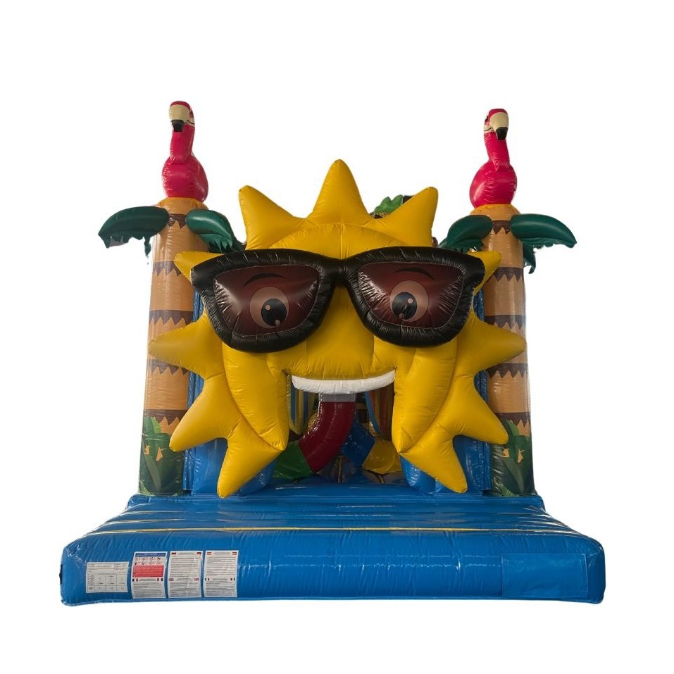 Tropical Inflatable Obstacle Course 12M - 27421 - 2-cover