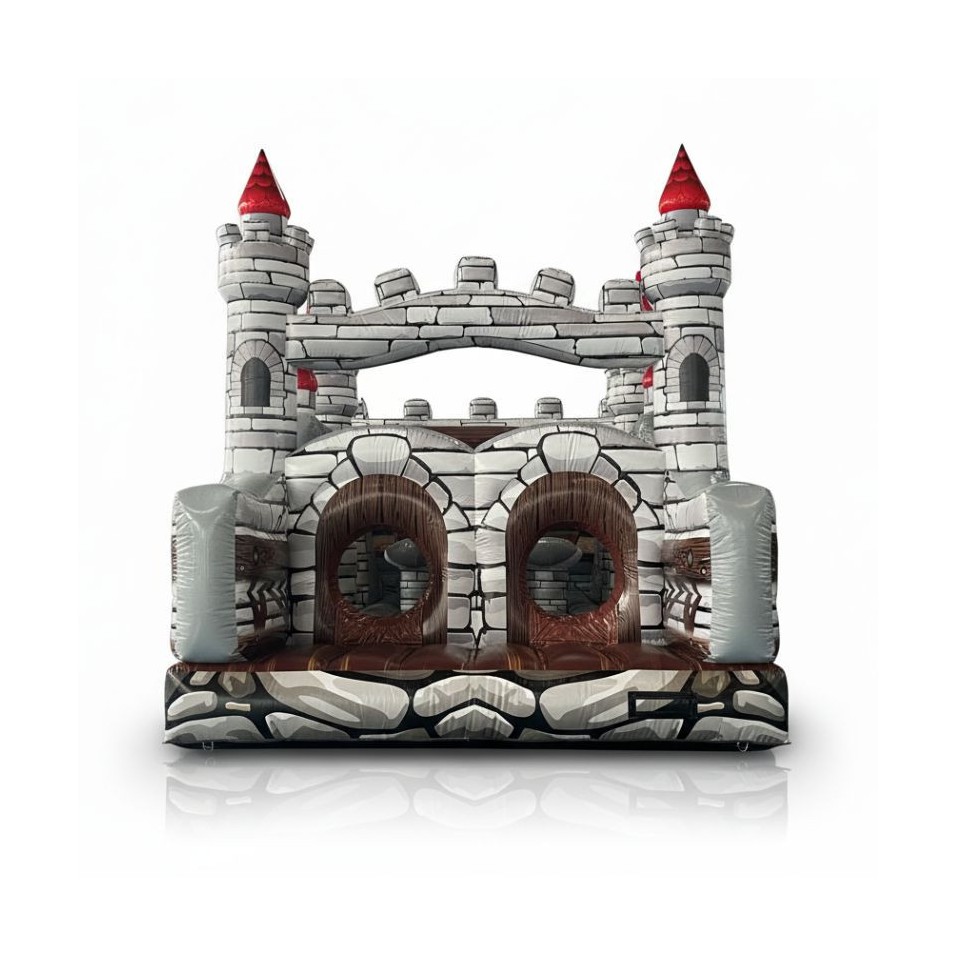 Medieval Inflatable Obstacle Course 16M - 27435 - 2-cover