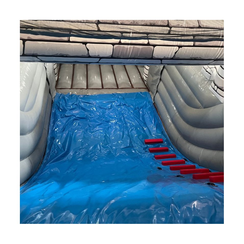 Medieval Inflatable Obstacle Course 16M - 27439 - 6-cover