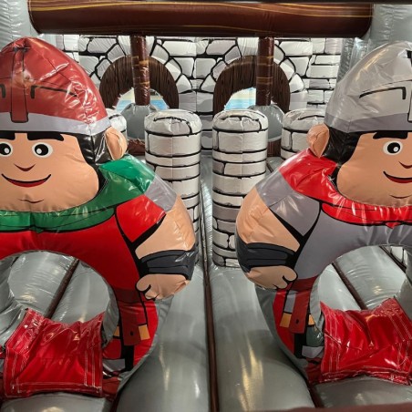 Medieval Inflatable Obstacle Course 16M - 27443 - 10-cover