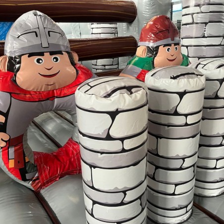 Medieval Inflatable Obstacle Course 16M - 27444 - 11-cover