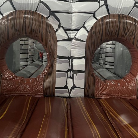 Medieval Inflatable Obstacle Course 16M - 27445 - 12-cover