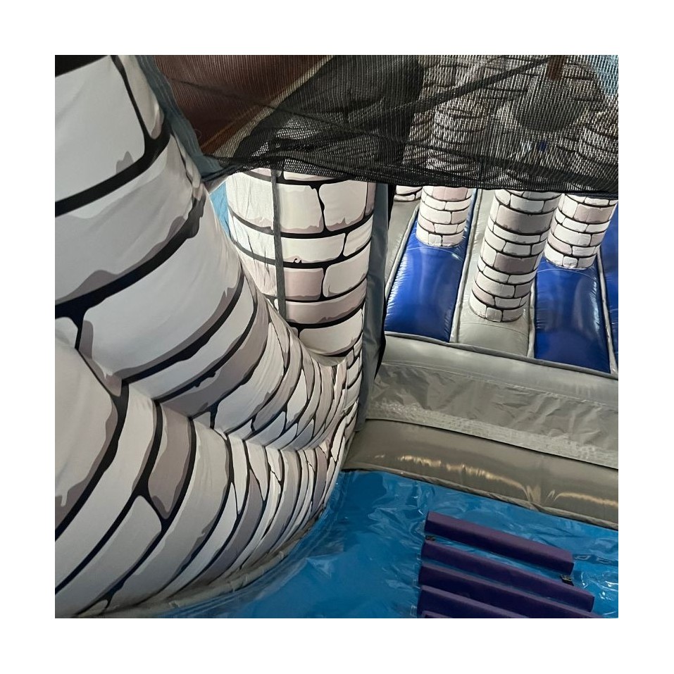 Medieval Inflatable Obstacle Course 12M - 27480 - 7-cover