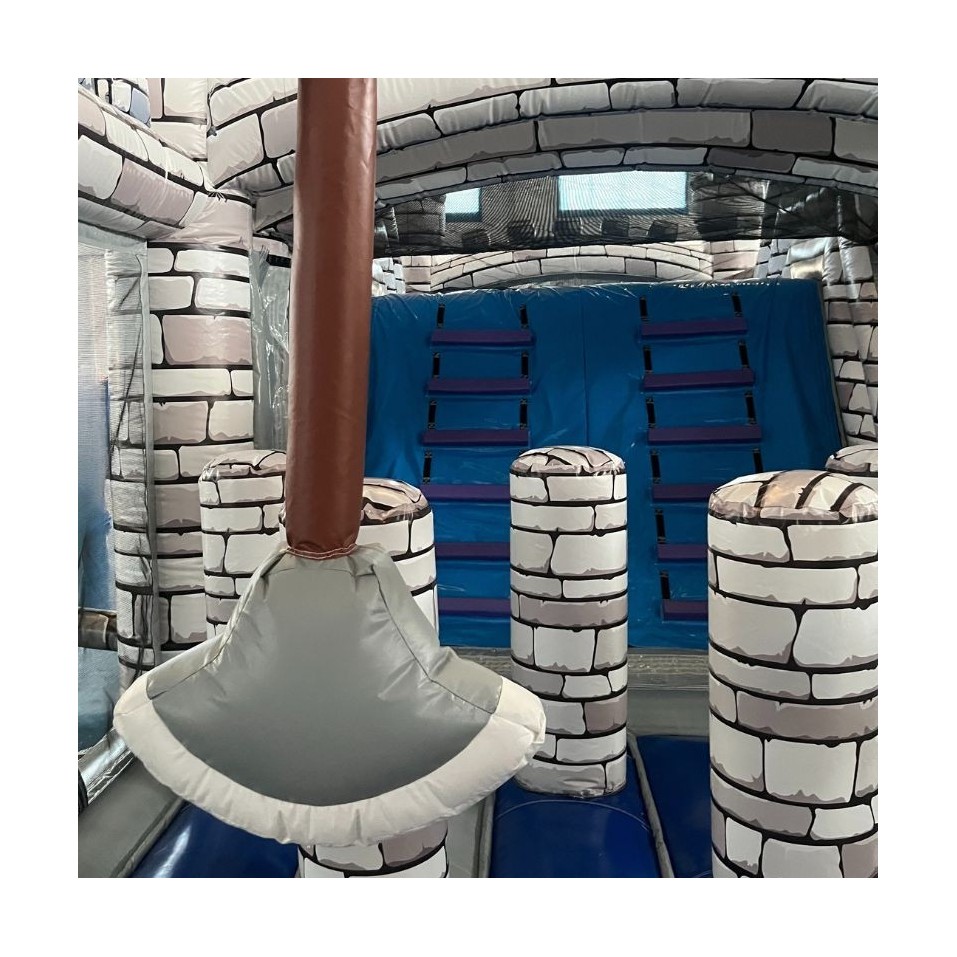 Medieval Inflatable Obstacle Course 12M - 27489 - 16-cover
