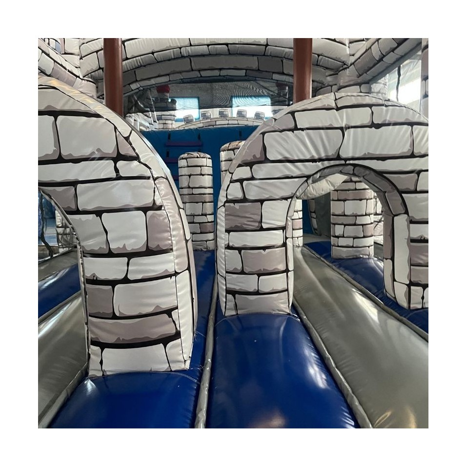 Medieval Inflatable Obstacle Course 12M - 27491 - 18-cover