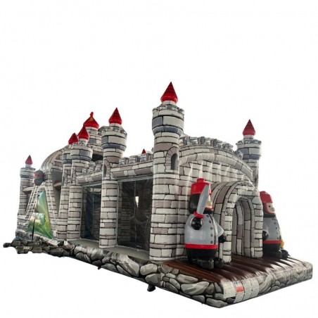 Medieval Inflatable Obstacle Course 12M - 685-cover