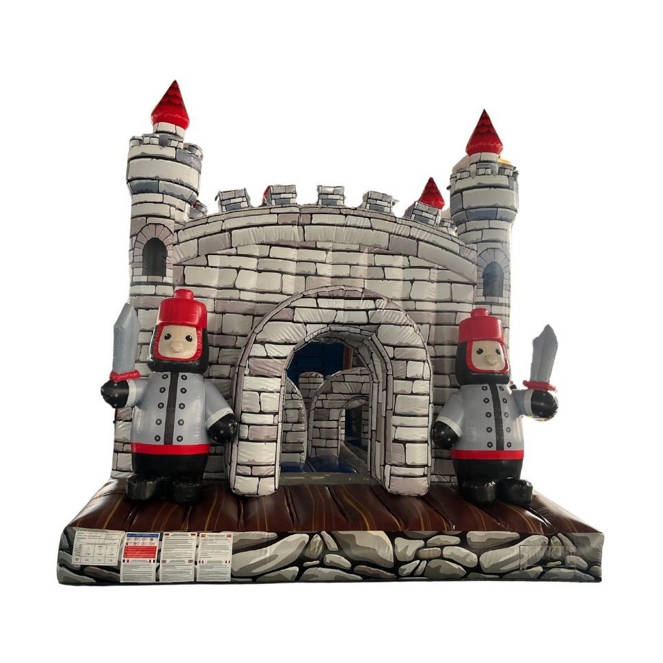 Medieval Inflatable Obstacle Course 12M - 27512 - 1-cover