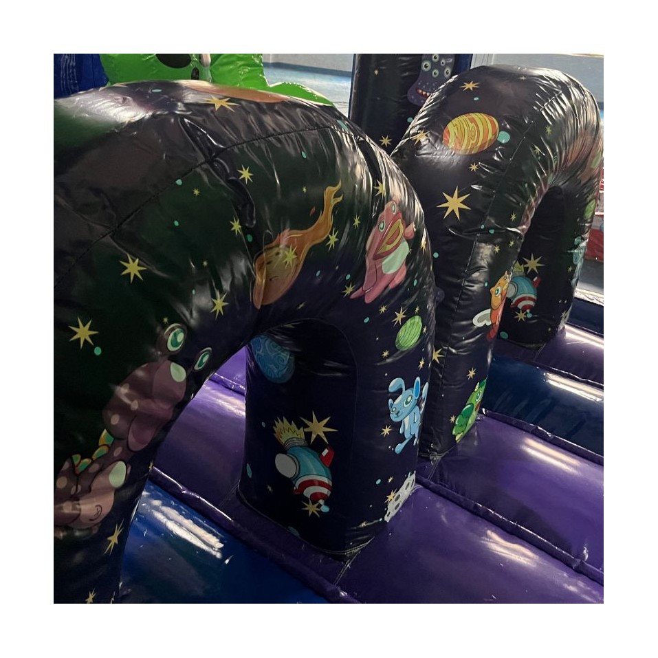 Inflatable Obstacle Course Galaxy 12M - 27673 - 9-cover