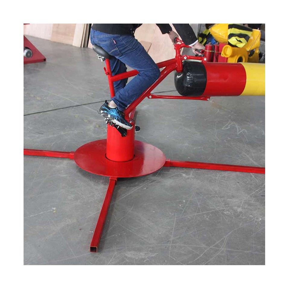 Inflatable Wipeout With Bike - 27799 - 2-cover