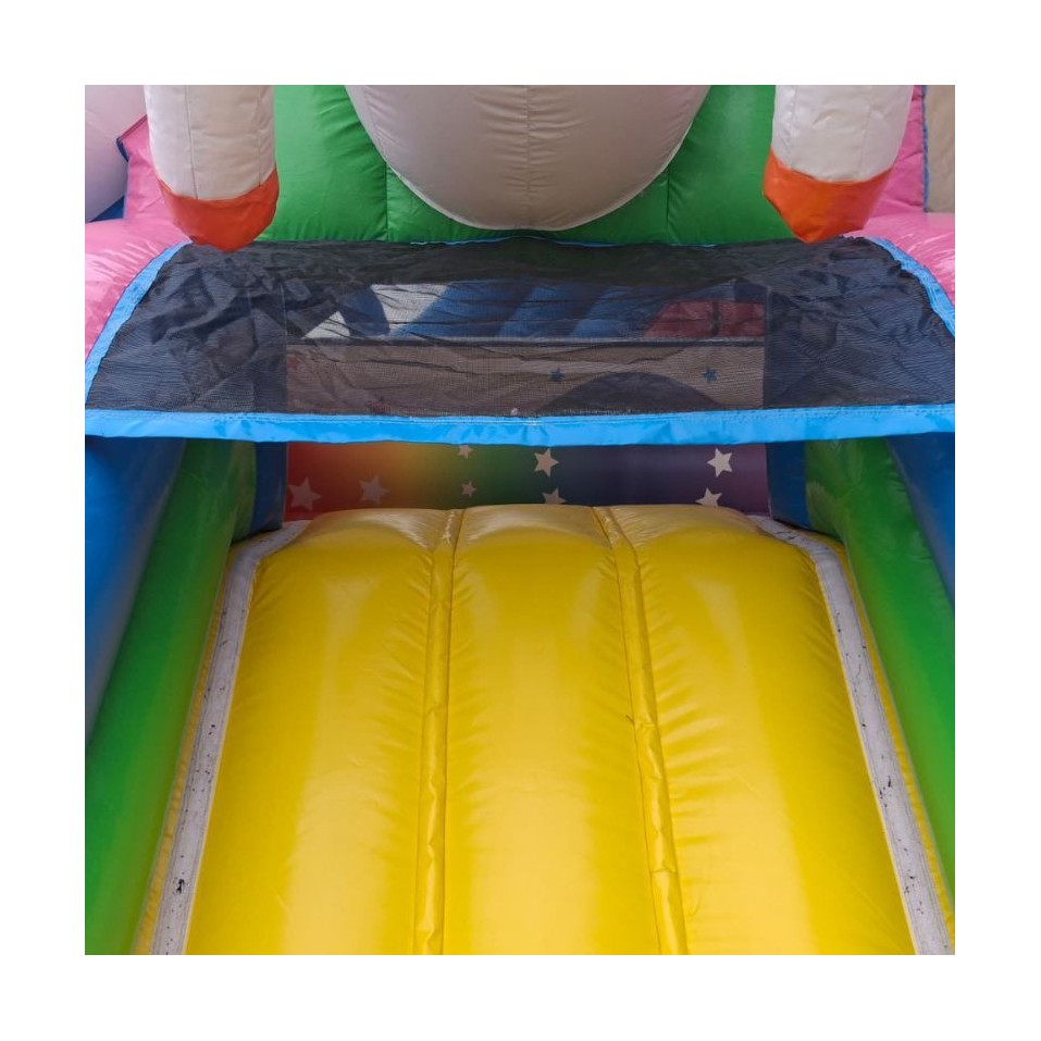 Second-hand Unicorn Inflatable Slide Bouncy Castle - 28116 - 9-cover