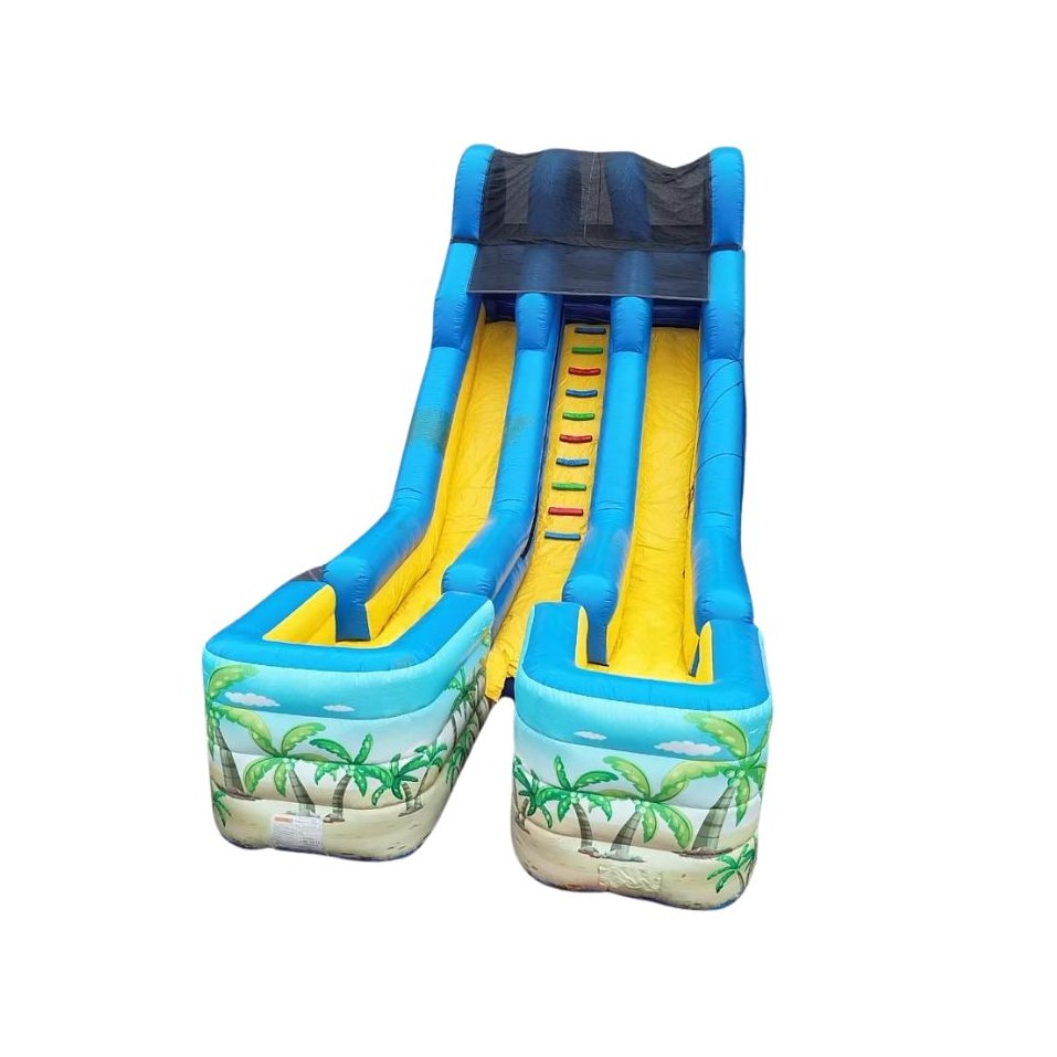 Second-hand Double Splash Beach Pool Slide - 28153 - 2-cover