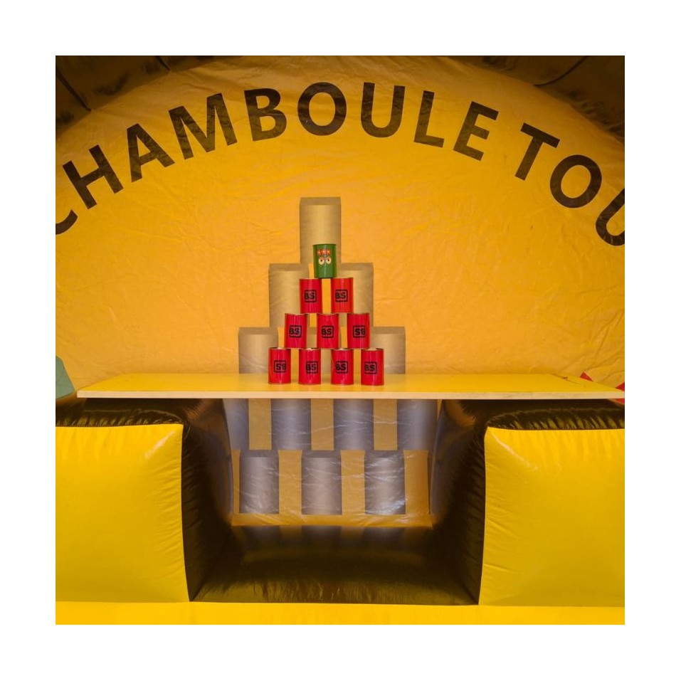 Second-hand Inflatable Tin Can Toss Game - 28206 - 4-cover