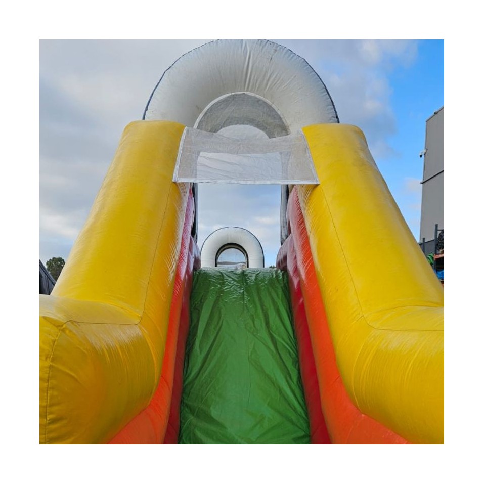 Second-hand Red Wipeout Football Inflatable Obstacle Course - 28396 - 3-cover