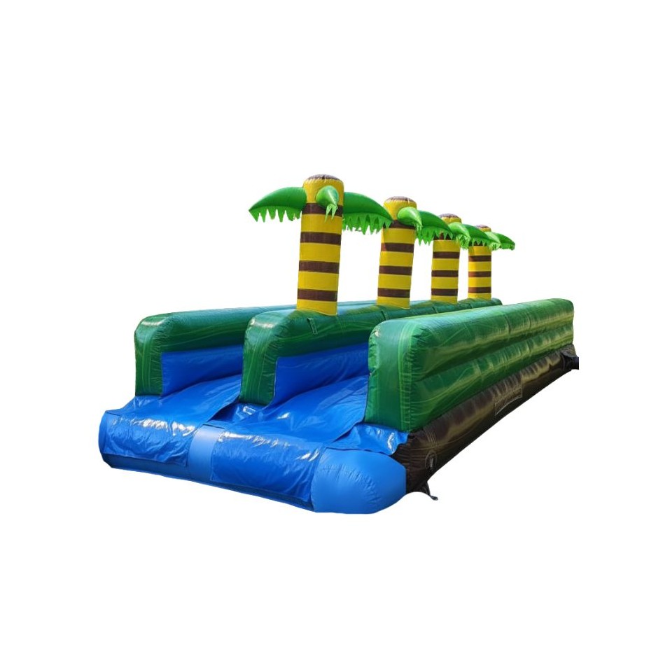 Second-hand Tropical Inflatable Slip N Slide (2 Lanes) - 722-cover