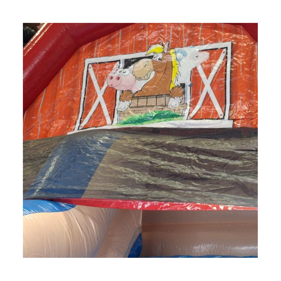 Second-hand Farm Inflatable Slide (Barnyard Theme) - 28420 - 11-cover