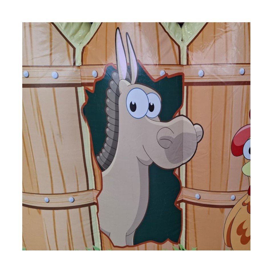 Second-hand Farm Inflatable Slide (Barnyard Theme) - 28426 - 8-cover