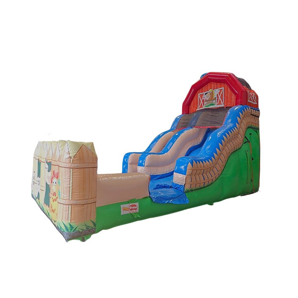 Second-hand Farm Inflatable Slide (Barnyard Theme) - 28442 - 1-cover