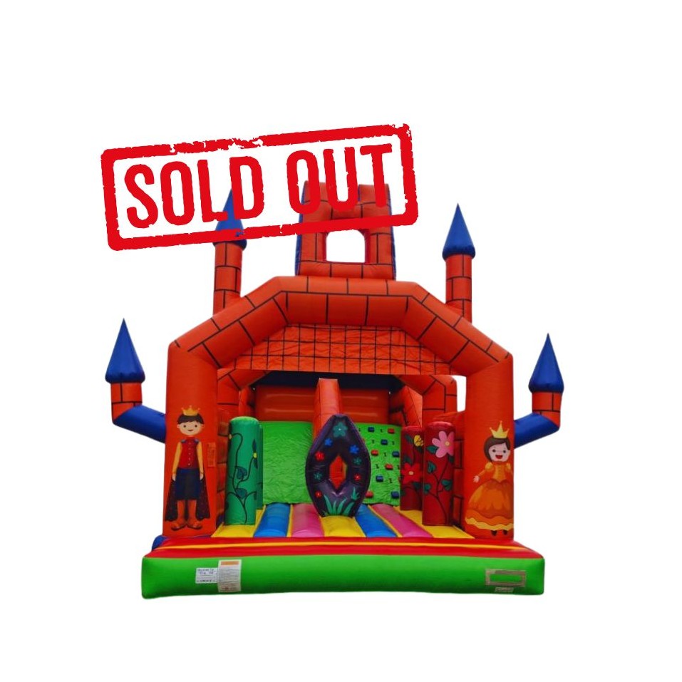 Second Hand Medieval Bouncy Castle - 166