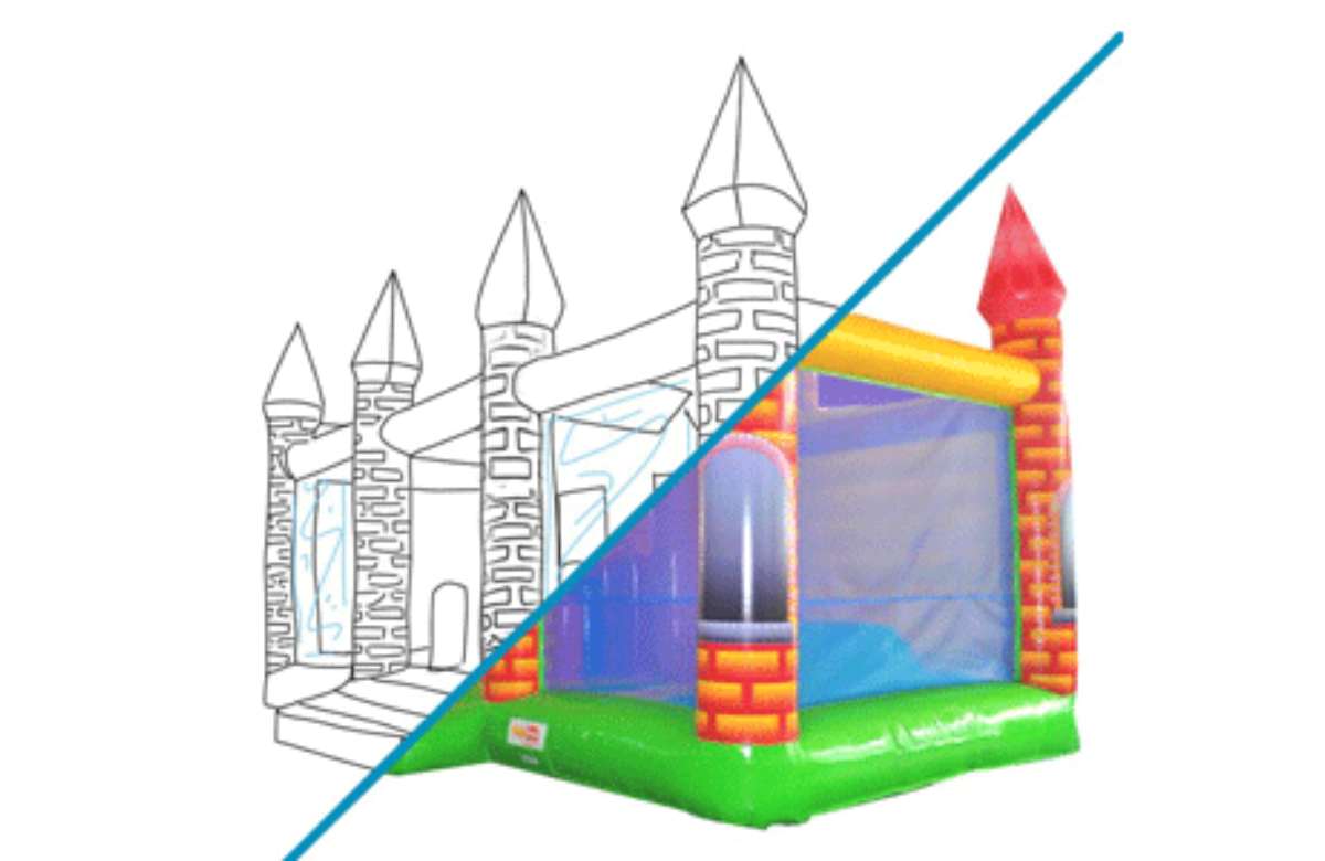 Customize your inflatable structure as you wish