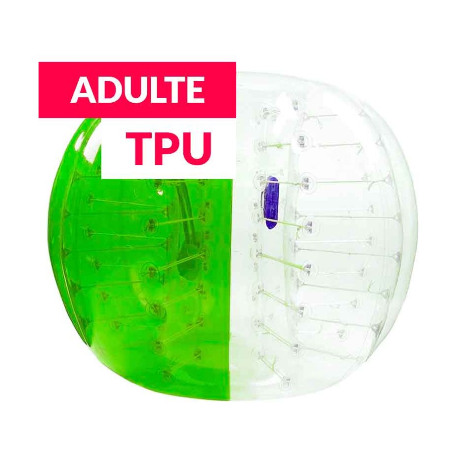 Fútbol Burbuja Adulto TPU Bicolor Verde - 349-cover