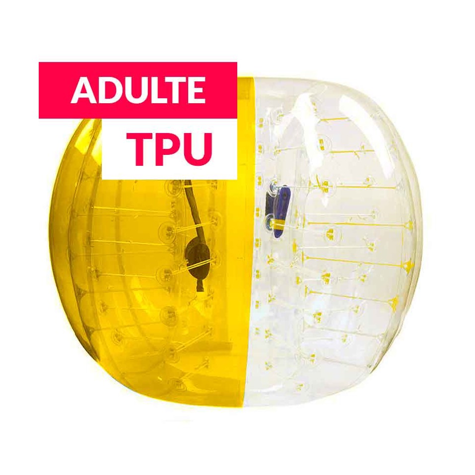 Fútbol Burbuja Adulto TPU Bicolor Amarillo - 348-cover