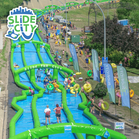 Pista Deslizante Gigante Slide City 80 m - 19935 - 9-cover