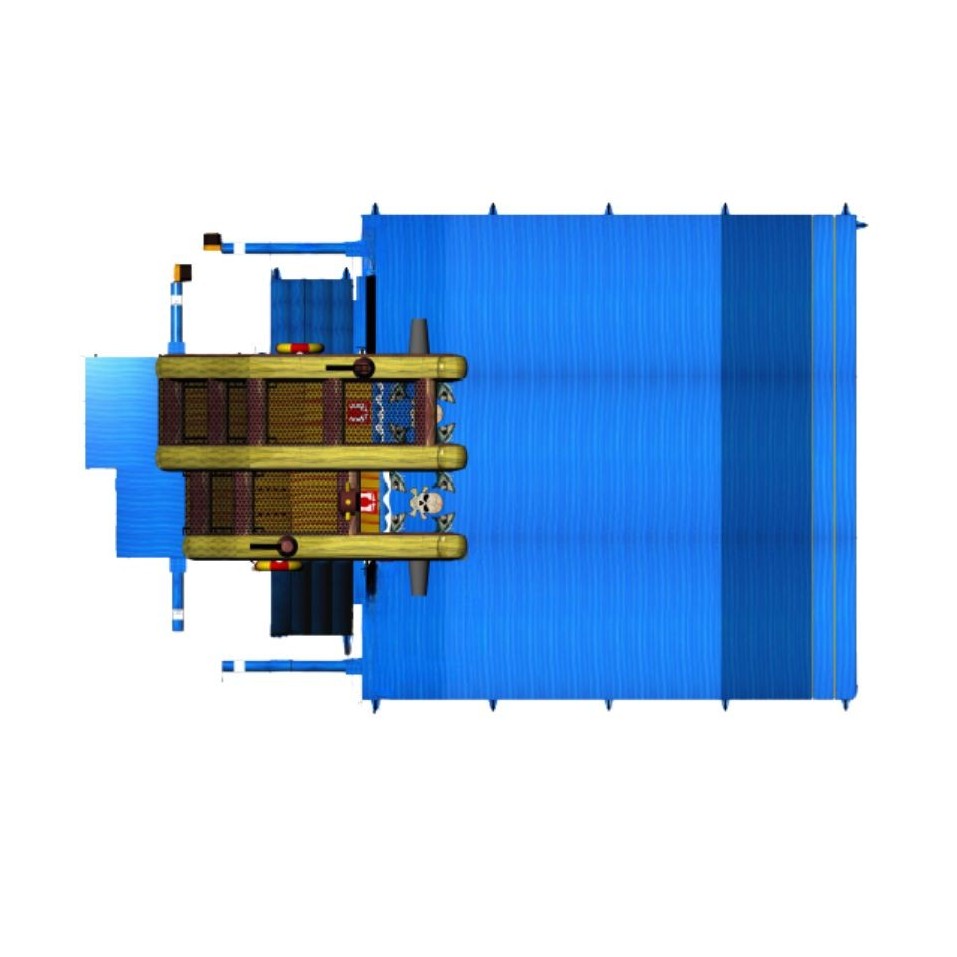 Base Jump Hinchable Doble Pirata - 26798 - 2-cover Base Jump Hinchable Doble Pirata - 26798 - 2-cover