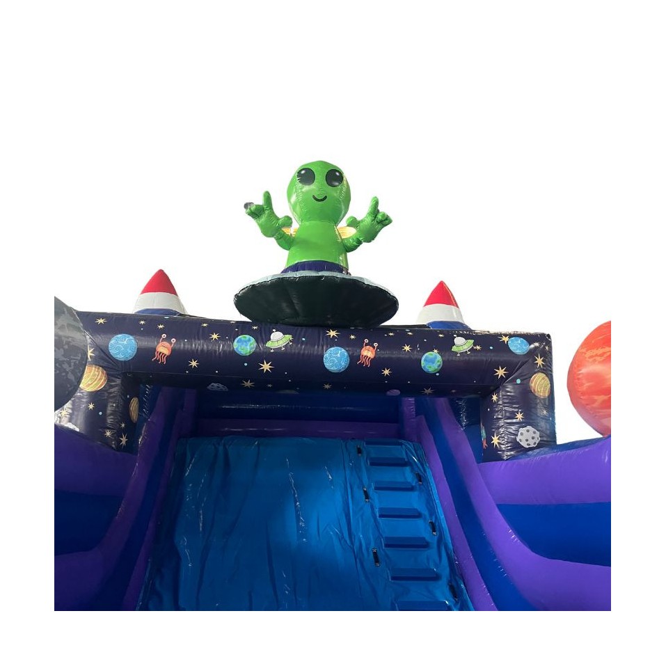 Pista Hinchable de Obstáculos Galaxy 16M - 27451 - 4-cover