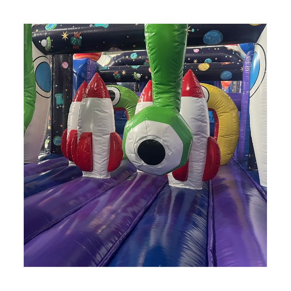 Pista Hinchable de Obstáculos Galaxy 16M - 27453 - 5-cover