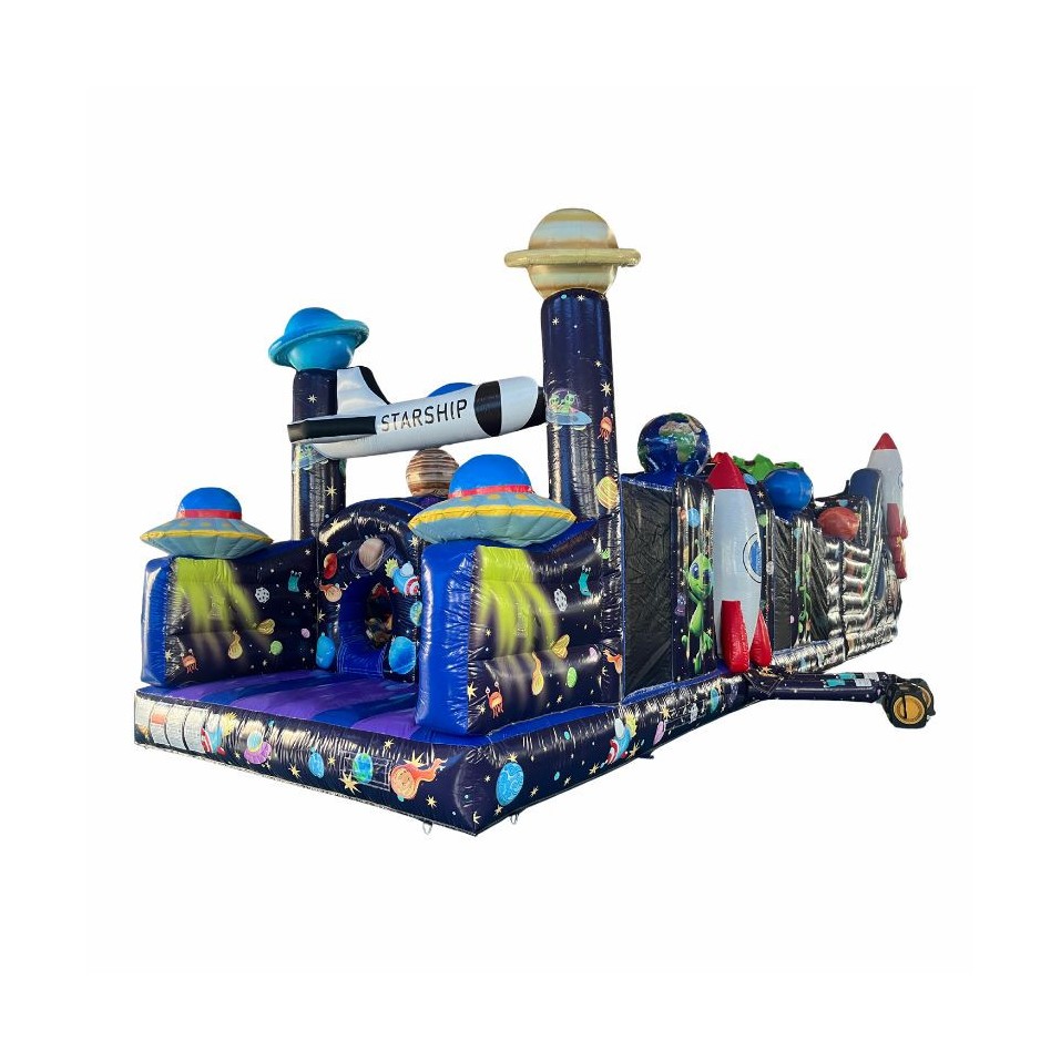 Pista Hinchable de Obstáculos Galaxy 16M - 27457 - 8-cover