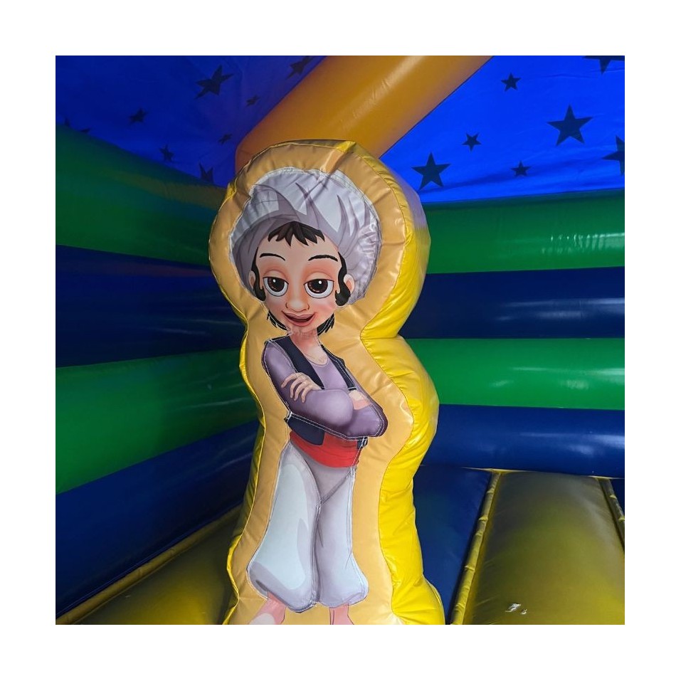 Castillo Hinchable Aladino & Las Mil y Una Noches Multi Actividad - 27657 - 7-cover