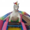 Castillo Hinchable Unicornio con Tobogán de Ocasión - 28114 - 4-thumbs