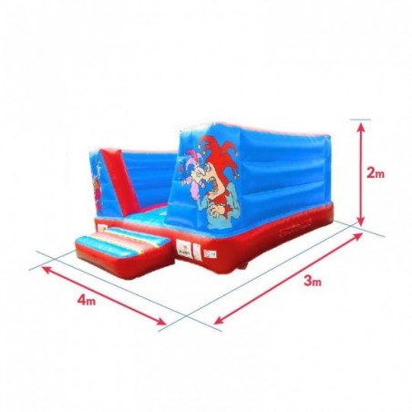 Castillo Hinchable Payaso 4 m - 7577 - 7-cover