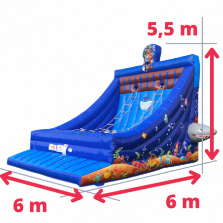 Escalera Loca Hinchable - 9179 - 6-cover