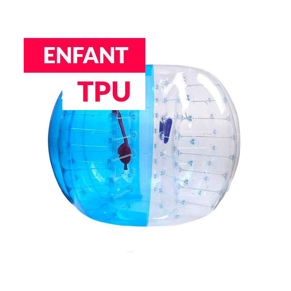 Bubble Football Bambino TPU Bicolore Blu - 352-cover