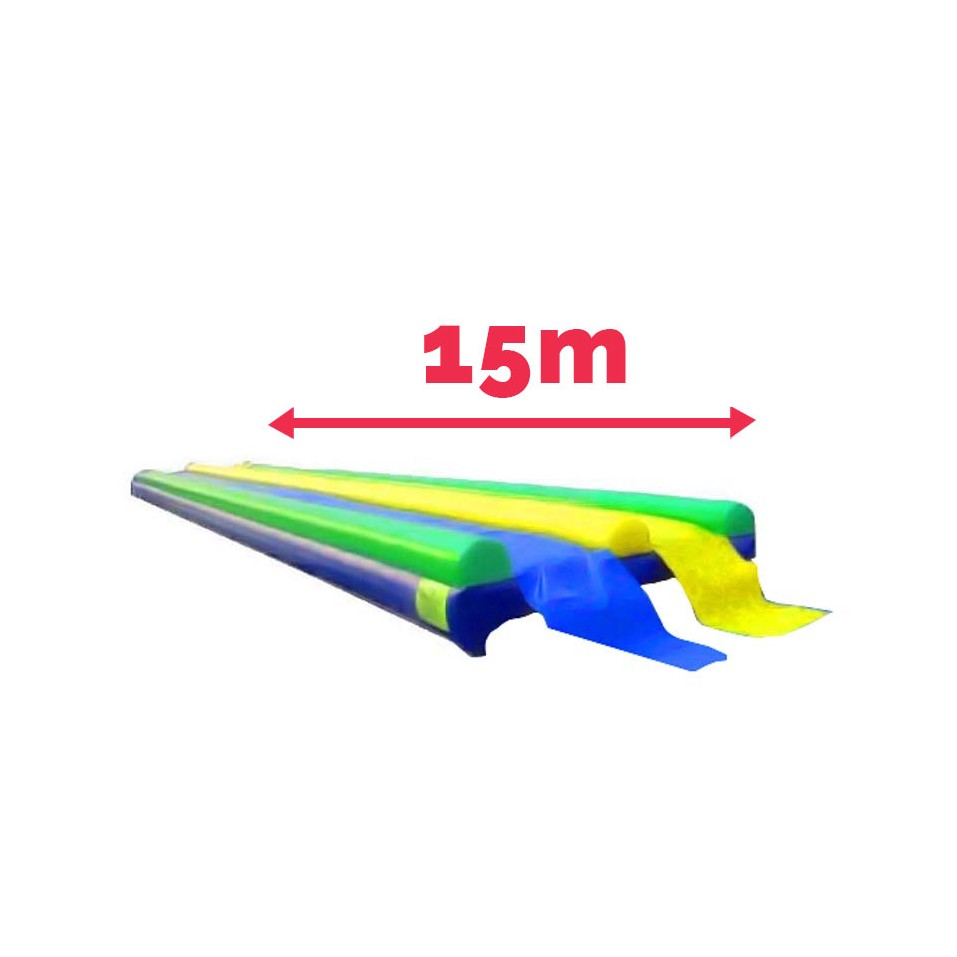 Scivolo d'Acqua Doppio 15 m senza Vasca-cover Scivolo d'Acqua Doppio 15 m senza Vasca - 287-cover