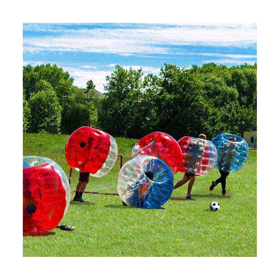 Bubble Football Bambino TPU Bicolore Blu - 21748 - 5-cover