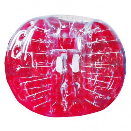Bubble Football Adulto TPU con Finestra Bicolore Rossa - 21850 - 2-cover