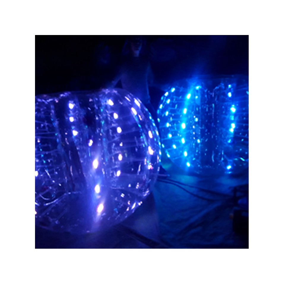 Bubble Football Adulto TPU a LED Blu - 21866 - 0-cover