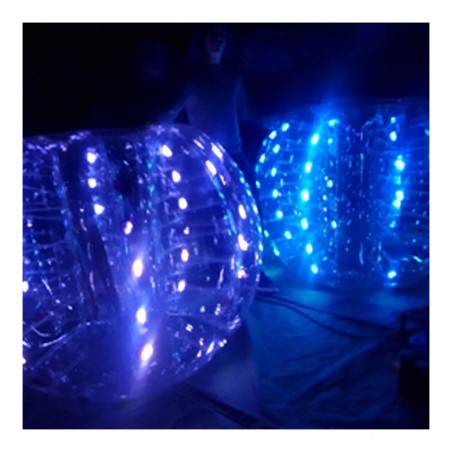 Bubble Football Adulto TPU a LED Blu - 21866 - 0-cover