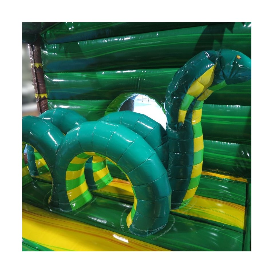 Percorso ad ostacoli gonfiabile Gorilla King 12M - 26222 - 8-cover