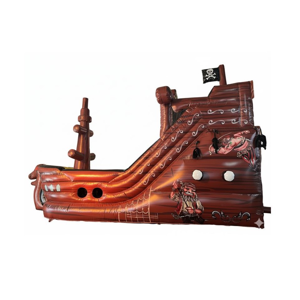 Scivolo Gonfiabile Nave dei Pirati Marrone - 27288 - 7-cover