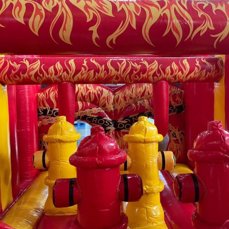 PERCORSO GONFIABILE AD OSTACOLI  POMPIERI 16M - 27335 - 15-cover