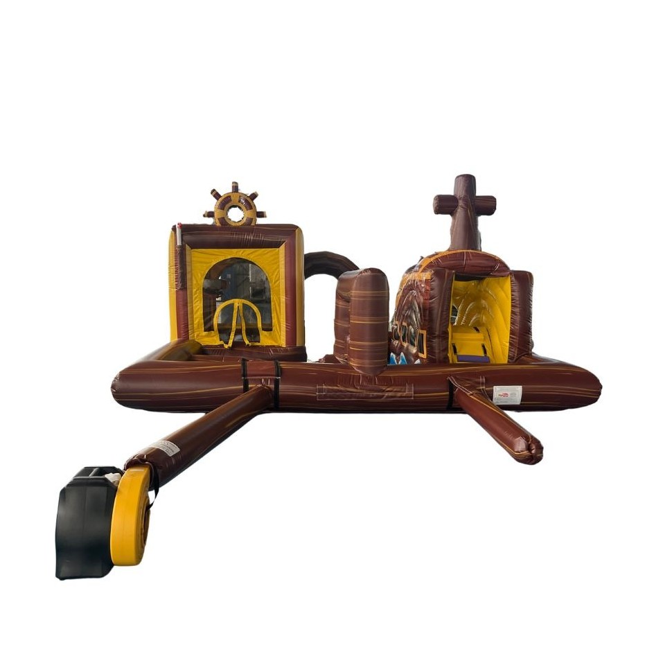 Parco Gonfiabile Pirata per Bambini - 27355 - 4-cover