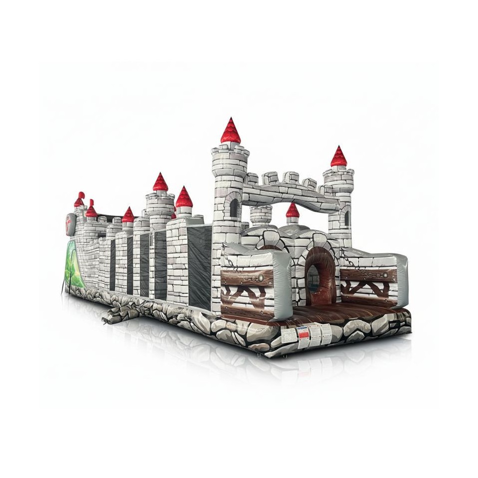 Percorso gonfiabile medievale 16M - 684