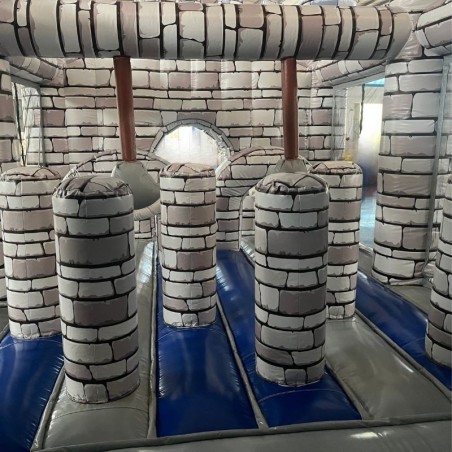 Percorso gonfiabile medievale 12M - 27485 - 12-cover