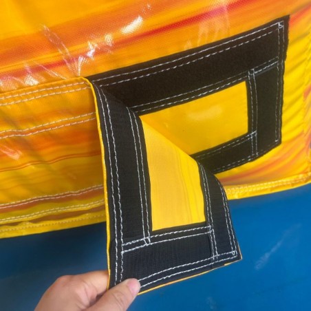 PERCORSO GONFIABILE AD OSTACOLI  POMPIERI 12M - 27543 - 8-cover