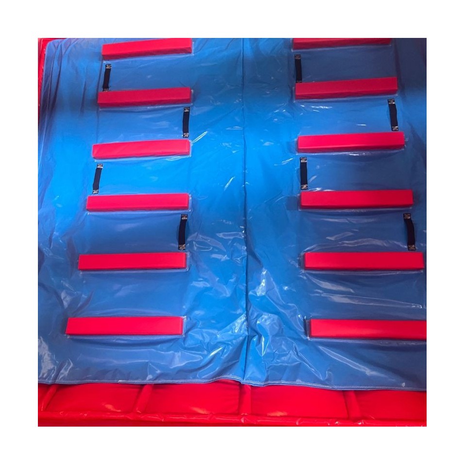 PERCORSO GONFIABILE AD OSTACOLI  POMPIERI 12M - 27553 - 15-cover