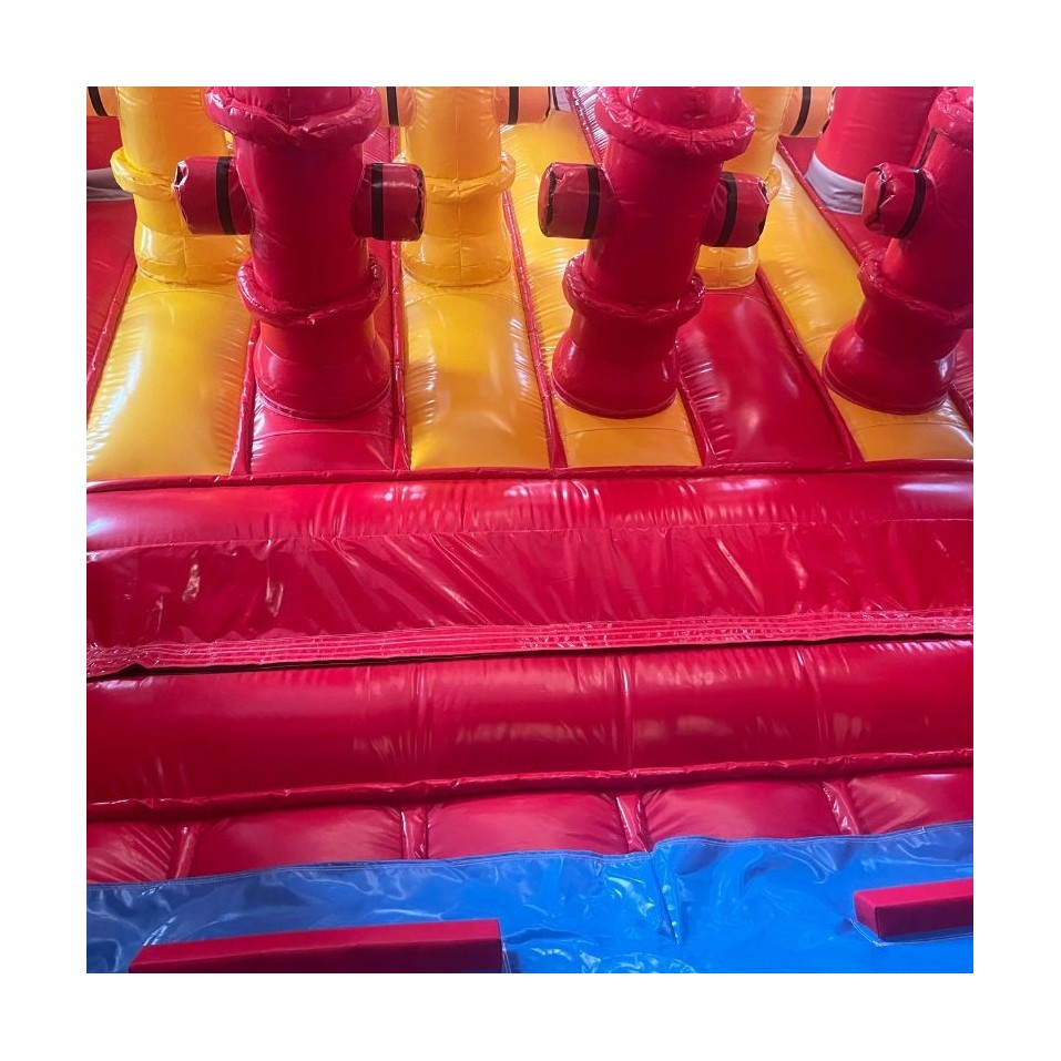 PERCORSO GONFIABILE AD OSTACOLI  POMPIERI 12M - 27554 - 16-cover