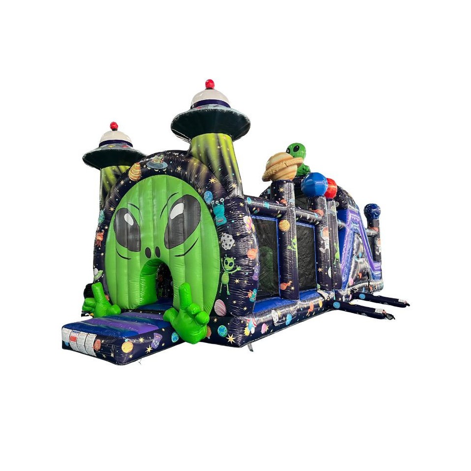 Percorso Gonfiabile Ad Ostacoli Galassia 12M - 631